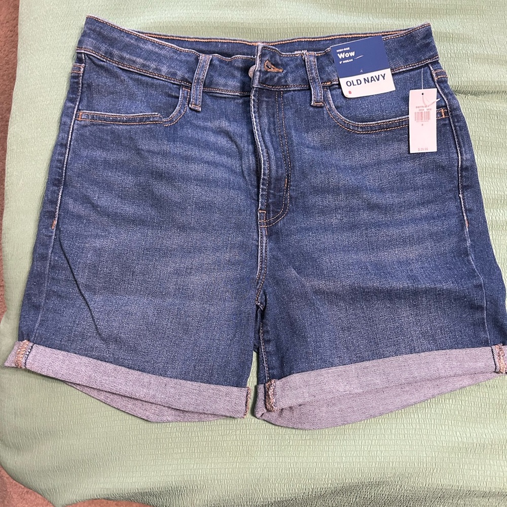 Old Navy Wow High Rise Denim Shorts